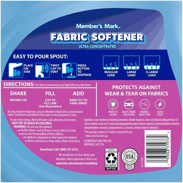 Member’s Mark Fabric Softener thumbnail 9