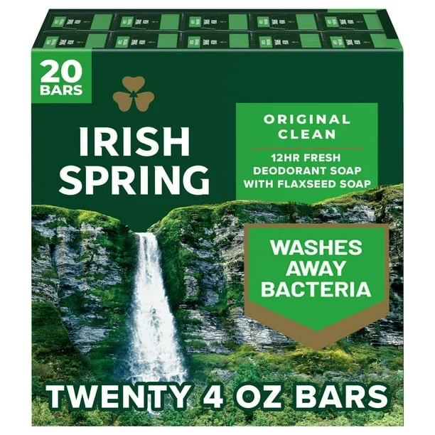 Irish Spring Original Clean Bar Soap
