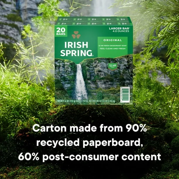 Irish Spring Original Clean Bar Soap thumbnail 4