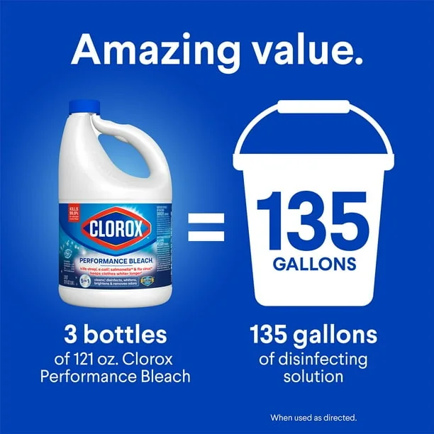 Clorox Performance Bleach 3-Pack thumbnail 6