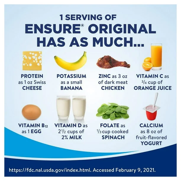 Ensure Original Vanilla Nutrition Shake thumbnail 2