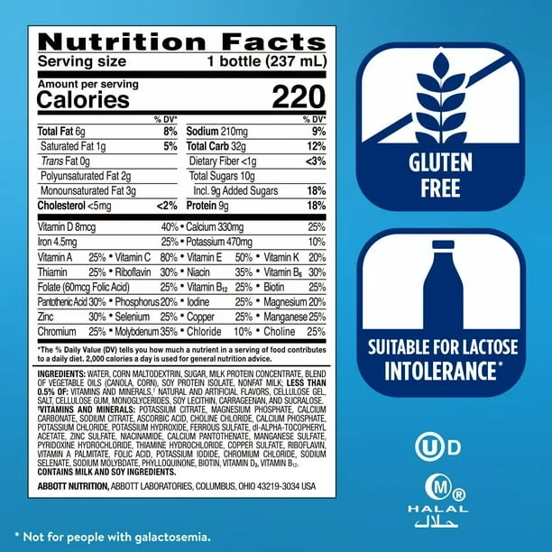 Ensure Original Vanilla Nutrition Shake thumbnail 6