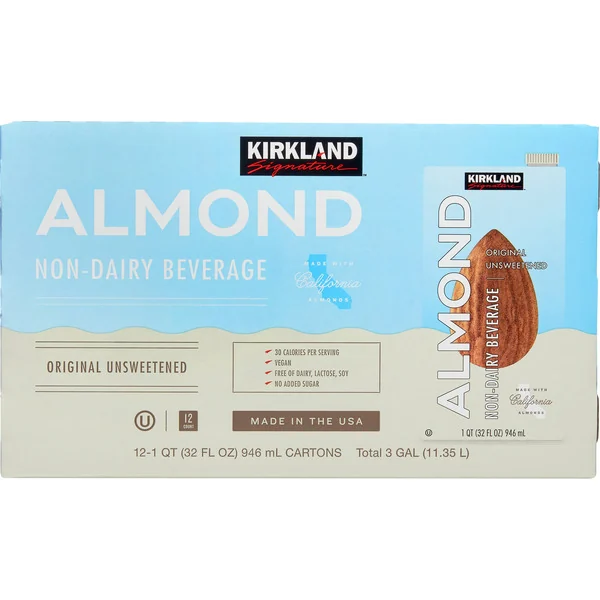 Kirkland Signature Unsweetened Almond Milk