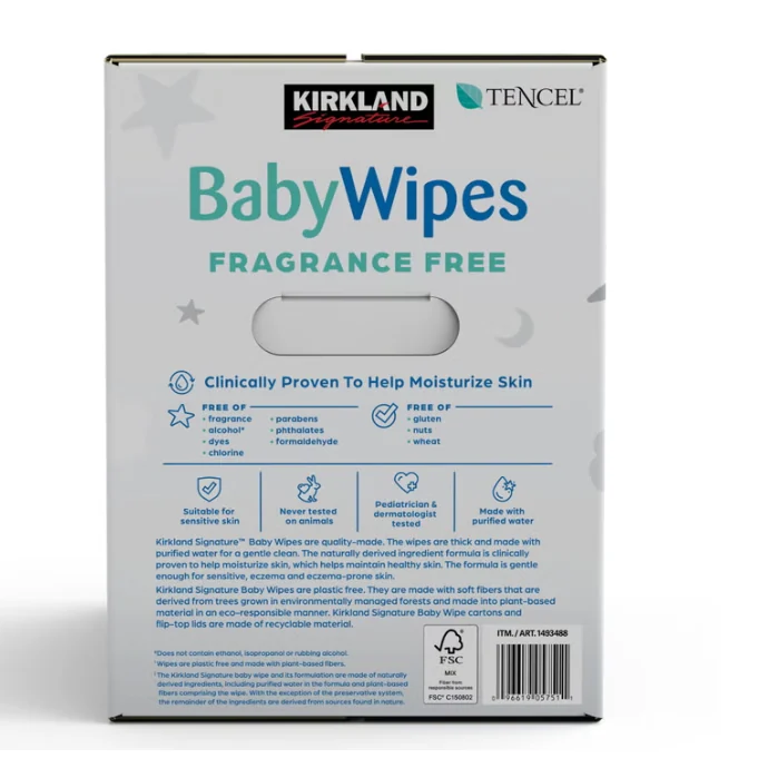 Kirkland Signature Baby Wipes thumbnail 2