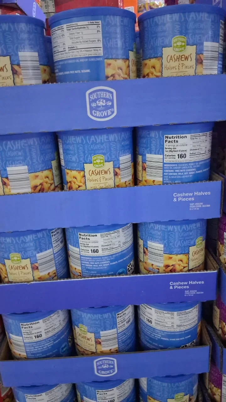Southern Grove Cashew Halves & Pieces with Sea Salt thumbnail 2